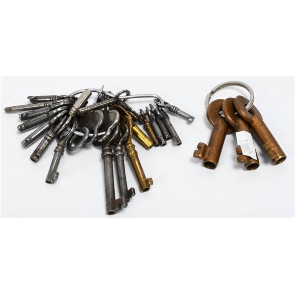 Large Selection Of Various Skeleton Keys