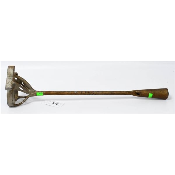 Vintage Cattle Branding Iron