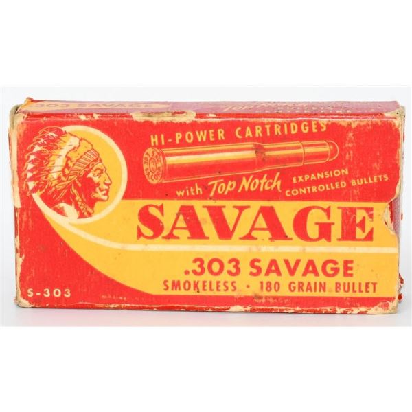 15 Rounds Of .303 Savage Ammunition