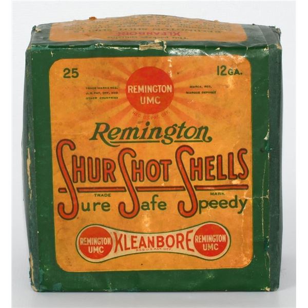 Rare Collector Box Remington UMC 12 Ga Shotshells