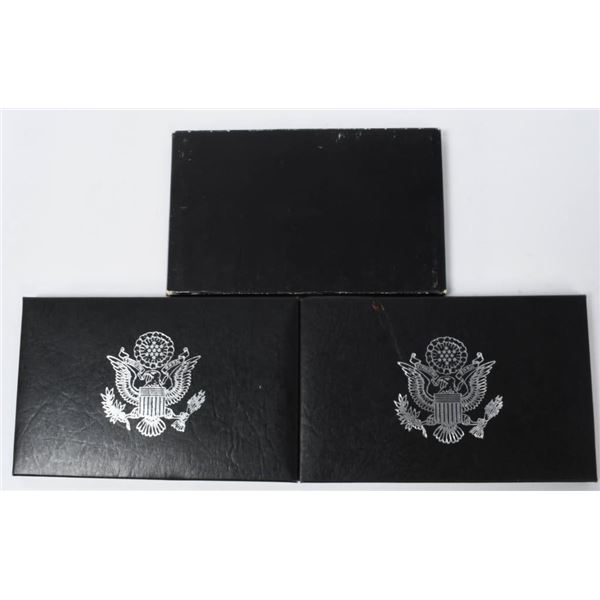 3 Sets Of United States Proof Coins