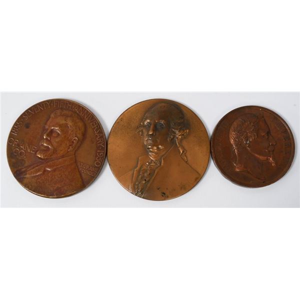 3 Large Size Collector Coins