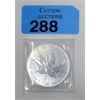 Image 1 : 1 Oz .9999 Silver 2011 Maple Leaf Coin 