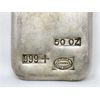 Image 2 : 50 Oz .999+ Silver 5 Stamps Johnson Matthey Bar 