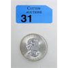Image 1 : 1 Oz .9999 Silver 2022 Maple Leaf Coin 