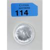 Image 1 : 1 Oz .9999 Silver 2022 Australian Kangaroo Coin 