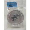 Image 1 : 10 Oz .9999 Silver 2021 Maple Leaf Coin 