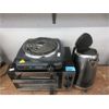 Image 1 : Electric Kettle. Hot Plate & Toaster Oven