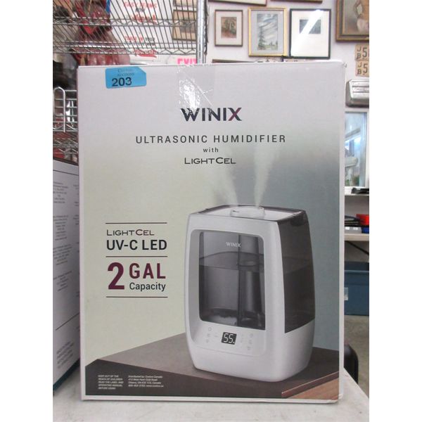 Winix Ultrasonic Humidifier with LightCel