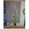 Image 2 : Illuminated Flocked Imitation Alpine Tree - 6'/1.8 M