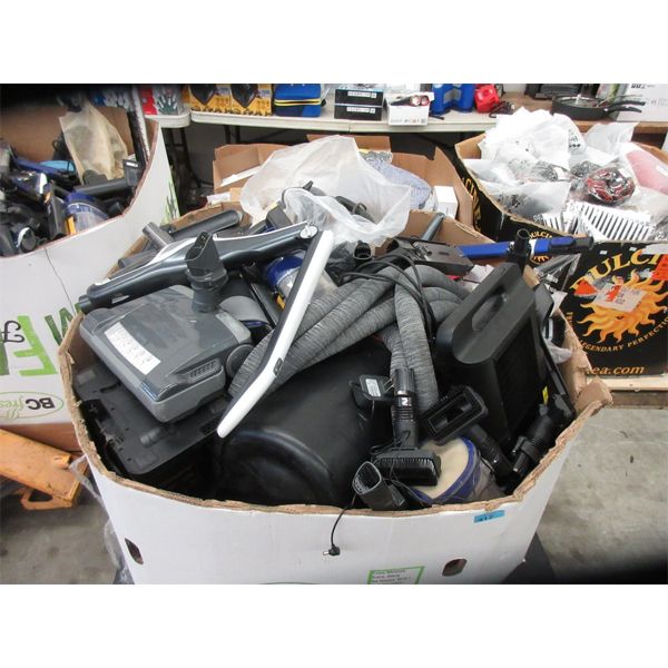 Skid of Vacuum Parts and More