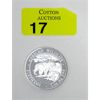 Image 1 : 1 Oz .999 Silver 2013 African Wildlife Elephant Coin 