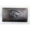 Image 2 : 1 Oz .999 Fine Titanium Buffalo USA Bar