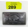 Image 1 : 1 Oz .999 Fine Titanium Buffalo USA Bar