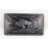 Image 2 : 1 Oz .999 Fine Titanium Buffalo USA Bar