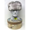 Image 1 : Grey Extremities Rabbit Trapper Hat - Size L