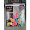 Image 1 : 4 Sets of Stay-Lit LED C9 Multicolour String Lights