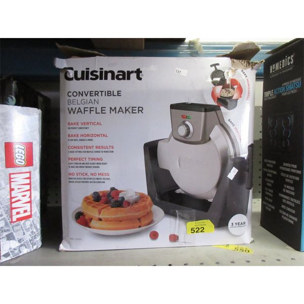 Cuisinart Convertible Belgian Waffle Maker