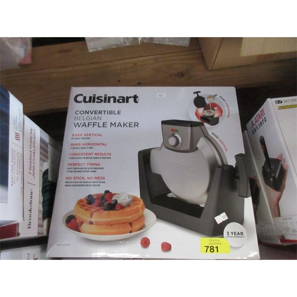 Cuisinart Convertible Belgian Waffle Maker