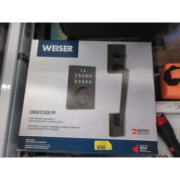 Weiser Smartcode 10 Electronic Combo Pack