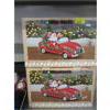 Image 1 : 2 Holiday Santa Car Decorations
