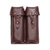 Image 1 : A LEATHER POUCH FOR 4 APS SOVIET STECHKIN PPISTOL MAGAZINE