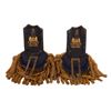 Image 5 : A PAIR OF BRITISH ROYAL NAVY EPAULETTES, 19TH CEN.