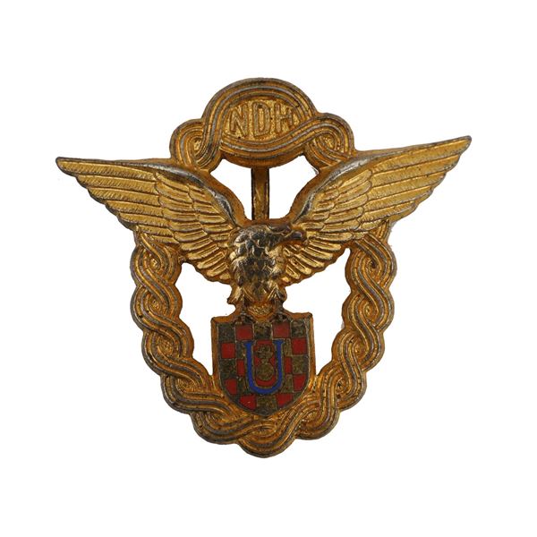 A CROATIAN WWII PERIOD PILOT BADGE