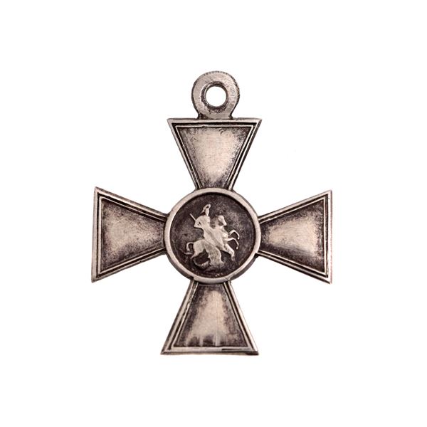 A RUSSIAN IMPERIAL ST. GEORGE BADGE 4TH CLASS