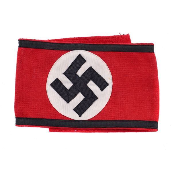 A RARE NAZI GERMANY WWII SS ARMBAND