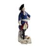 Image 2 : A FREDERICK THE GREAT PORCELAIN FIGURINE BY VOLKSTEDT