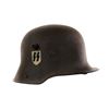 Image 1 : A NAZI GERMANY WW2 DOUBLE DECAL SS M1916 HELMET