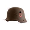 Image 2 : A NAZI GERMANY WW2 DOUBLE DECAL SS M1916 HELMET