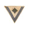 Image 1 : A WW2 GERMAN ARM NCO FIELD TUNIC PATCH WITH SENIORITY.