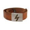 Image 1 : A BROWN LEATHER BELT OF THE HITLER YOUTH, NAZI GERMANY, WW2