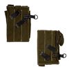 Image 2 : A RARE SET OF THREE-PIECE CANVAS POUCHES FOR MP38/40, GERMANY WW2