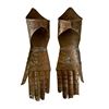 Image 2 : A PAIR OF MEDIEVAL GAUNTLETS FOR A CHILD, VICTORIAN ERA