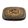 Image 2 : A SPANISH TOLEDO GOLD-INLAID BOX