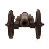 Image 4 : A MINIATURE FIELD CANNON, 19 CEN.