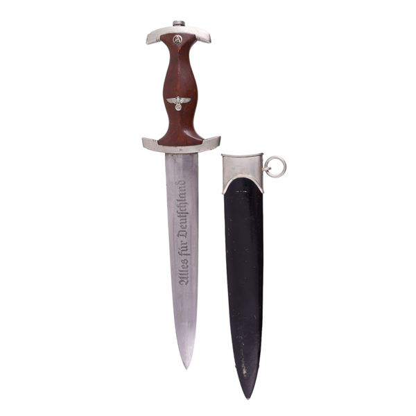 A GERMAN WWII NSKK DAGGER WITH SHEATH