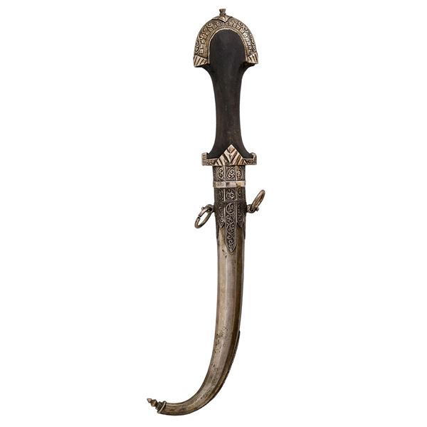 AN ARABIAN, MOROCCAN KOUMMYA DAGGER, 19TH -20TH CC.