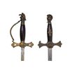 Image 2 : TWO AMERICAN MASONIC KNIGHTS TEMPLAR CEREMONIAL SWORDS