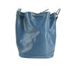 Image 2 : Louis Vuitton Blue Epi Leather Noe Bucket Bag