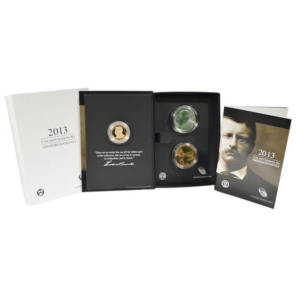 2013 Coin and Chronicles Set - Theodore Roosevelt