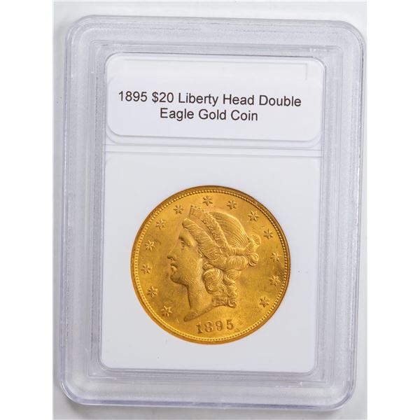 1895 $20 Liberty Head Double Eagle Gold Coin