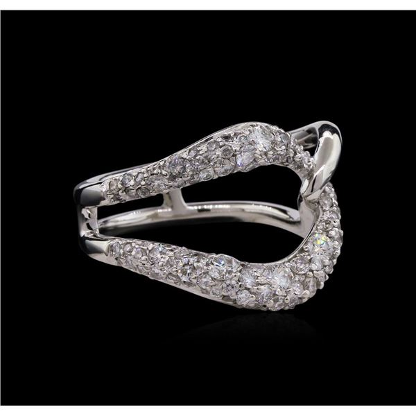 1.10 ctw Diamond Ring - 14KT White Gold