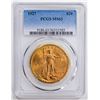 Image 1 : 1927 $20 Double Eagle Gold Coin PCGS MS63