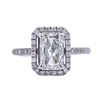 Image 1 : 1.70 ctw Diamond Ring - 14K White Gold