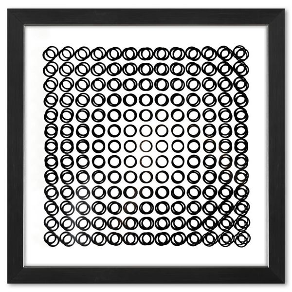 Trois Dimensions Optique de la serie Cinetiques by Vasarely (1908-1997)