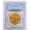 Image 1 : 1927 $20 Double Eagle Gold Coin PCGS MS63